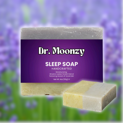 Dr. Moonzy Lavender Shea Butter Sleep Soap